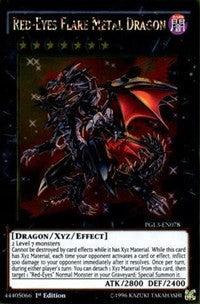 Red-Eyes Flare Metal Dragon [PGL3-EN078] Gold Rare | North Game Den