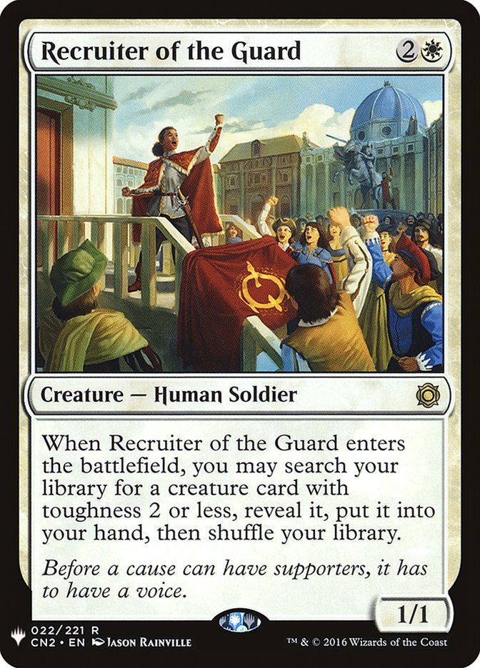 Recruiter of the Guard [Mystery Booster] | North Game Den