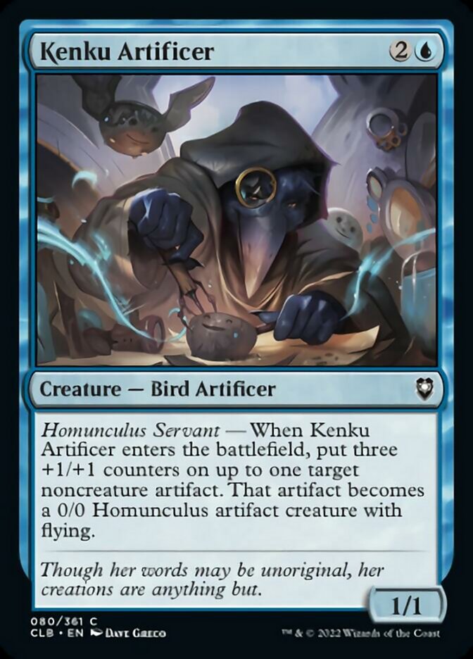 Kenku Artificer [Commander Legends: Battle for Baldur's Gate] | North Game Den