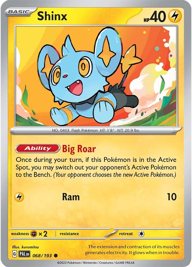 Shinx (068/193) [Scarlet & Violet: Paldea Evolved] | North Game Den
