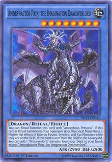 Amorphactor Pain, the Imagination Dracoverlord [SHVI-EN044] Super Rare | North Game Den