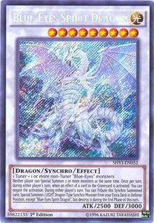 Blue-Eyes Spirit Dragon [SHVI-EN052] Secret Rare | North Game Den