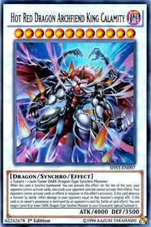 Hot Red Dragon Archfiend King Calamity [SHVI-EN097] Ultra Rare | North Game Den