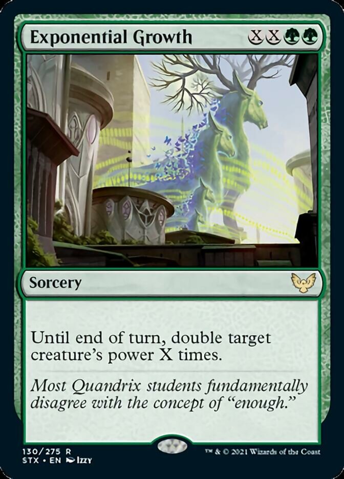 Exponential Growth [Strixhaven: School of Mages] | North Game Den