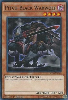 Pitch-Black Warwolf [YS16-EN018] Common | North Game Den