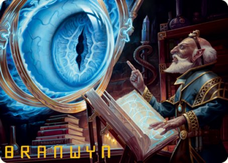 Contact Other Plane Art Card (Gold-Stamped Signature) [Dungeons & Dragons: Adventures in the Forgotten Realms Art Series] | North Game Den