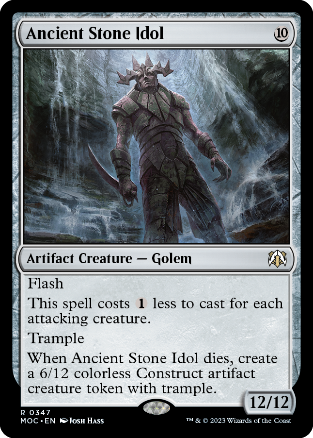 Ancient Stone Idol [March of the Machine Commander] | North Game Den