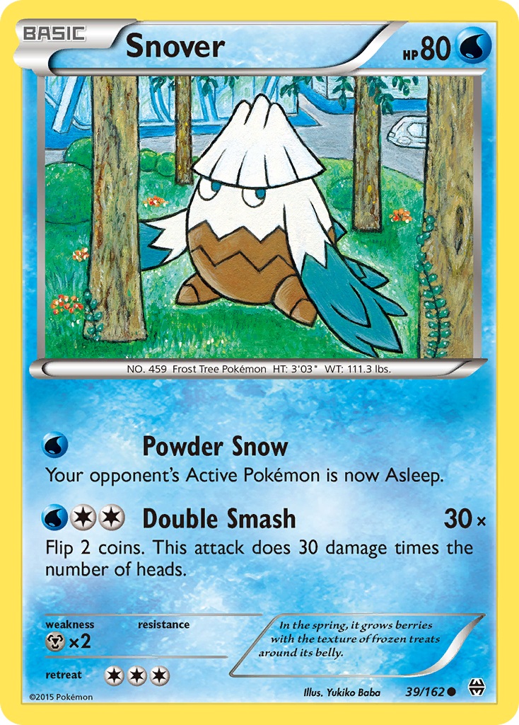 Snover (39/162) [XY: BREAKthrough] | North Game Den