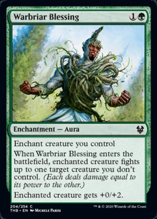 Warbriar Blessing [Theros Beyond Death] | North Game Den