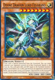 Divine Dragon Lord Felgrand [SR02-EN001] Ultra Rare | North Game Den