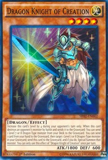 Dragon Knight of Creation [SR02-EN002] Super Rare | North Game Den