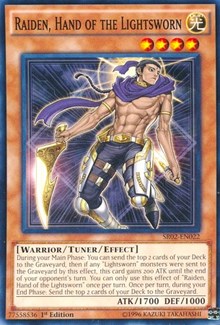 Raiden, Hand of the Lightsworn [SR02-EN022] Common | North Game Den