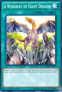 A Wingbeat of Giant Dragon [SR02-EN027] Common | North Game Den