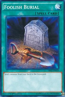 Foolish Burial [SR02-EN029] Common | North Game Den