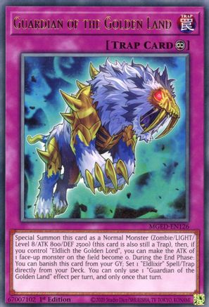 Guardian of the Golden Land [MGED-EN126] Rare | North Game Den