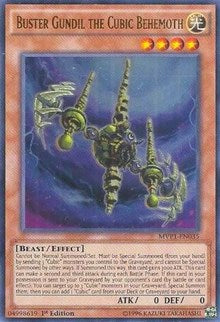 Buster Gundil the Cubic Behemoth [MVP1-EN035] Ultra Rare | North Game Den