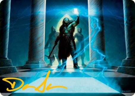 Sudden Insight Art Card (Gold-Stamped Signature) [Dungeons & Dragons: Adventures in the Forgotten Realms Art Series] | North Game Den