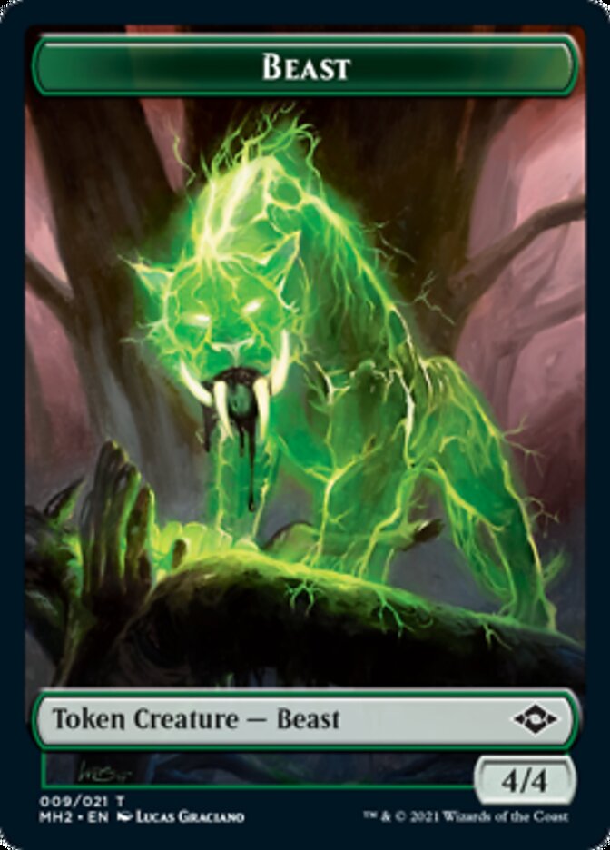 Beast Token [Modern Horizons 2 Tokens] | North Game Den