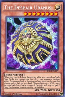 The Despair Uranus [DRL3-EN009] Secret Rare | North Game Den