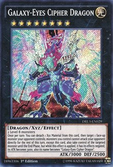Galaxy-Eyes Cipher Dragon [DRL3-EN029] Secret Rare | North Game Den