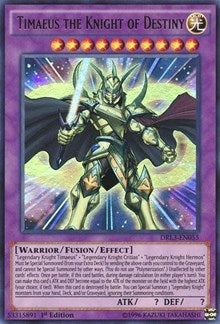 Timaeus the Knight of Destiny [DRL3-EN055] Ultra Rare | North Game Den