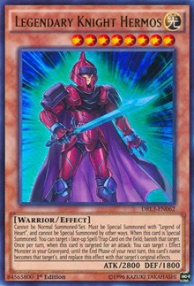 Legendary Knight Hermos [DRL3-EN062] Ultra Rare | North Game Den
