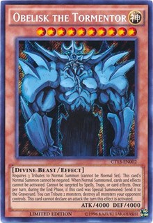 Obelisk the Tormentor [CT13-EN002] Secret Rare | North Game Den