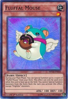 Fluffal Mouse [MP16-EN056] Super Rare | North Game Den