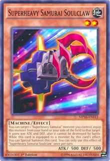 Superheavy Samurai Soulclaw [MP16-EN112] Common | North Game Den