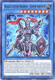 Black Luster Soldier - Super Soldier [MP16-EN136] Ultra Rare | North Game Den