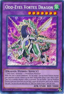 Odd-Eyes Vortex Dragon [MP16-EN139] Secret Rare | North Game Den