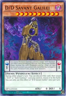 D/D Savant Galilei [MP16-EN166] Common | North Game Den