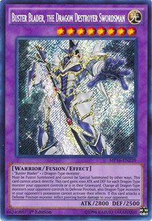 Buster Blader, the Dragon Destroyer Swordsman [MP16-EN210] Secret Rare | North Game Den