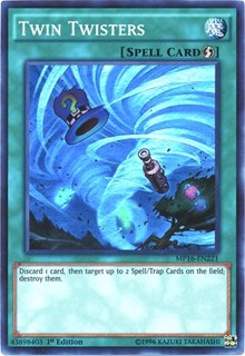 Twin Twisters [MP16-EN221] Super Rare | North Game Den