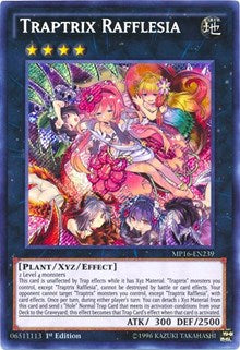 Traptrix Rafflesia [MP16-EN239] Secret Rare | North Game Den