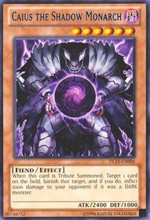 Caius the Shadow Monarch (Blue) [DL15-EN006] Rare | North Game Den