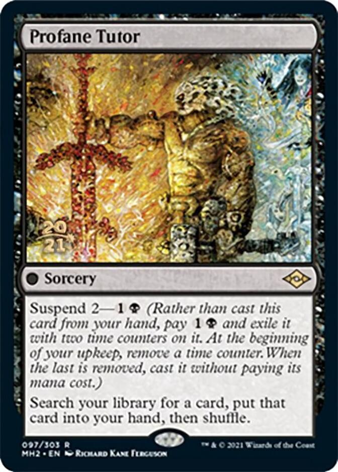 Profane Tutor [Modern Horizons 2 Prerelease Promos] | North Game Den