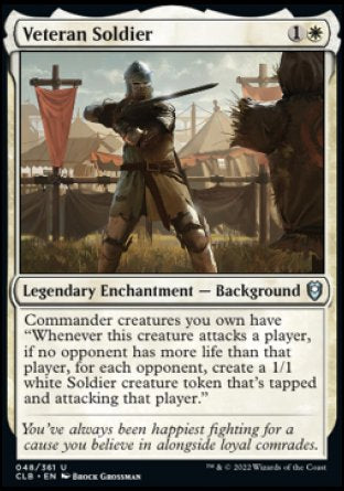 Veteran Soldier [Commander Legends: Battle for Baldur's Gate] | North Game Den