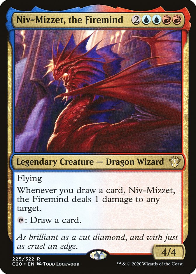 Niv-Mizzet, the Firemind [Commander 2020] | North Game Den