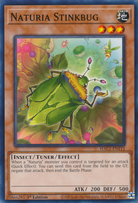 Naturia Stinkbug [HAC1-EN112] Common | North Game Den