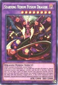 Starving Venom Fusion Dragon [INOV-EN038] Secret Rare | North Game Den