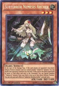 Subterror Nemesis Archer [INOV-EN082] Secret Rare | North Game Den