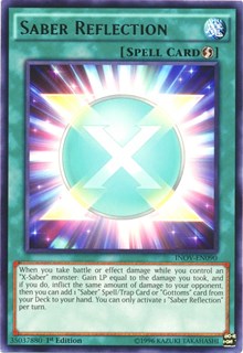 Saber Reflection [INOV-EN090] Rare | North Game Den