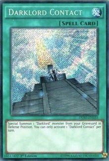 Darklord Contact [DESO-EN035] Secret Rare | North Game Den
