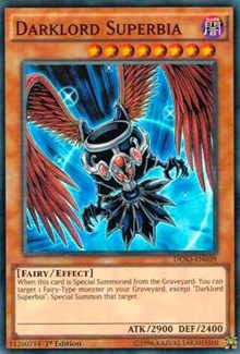 Darklord Superbia [DESO-EN039] Super Rare | North Game Den