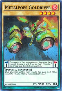 Metalfoes Goldriver [OP03-EN004] Super Rare | North Game Den