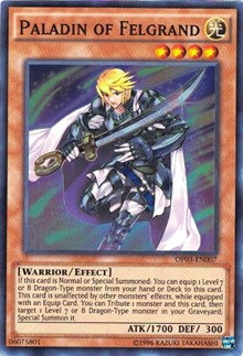 Paladin of Felgrand [OP03-EN007] Super Rare | North Game Den