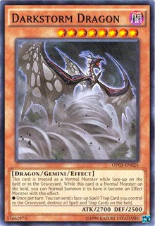 Darkstorm Dragon [OP03-EN024] Common | North Game Den