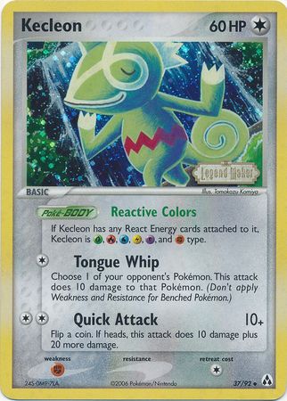 Kecleon (37/92) (Stamped) [EX: Legend Maker] | North Game Den