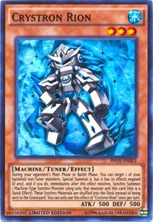 Crystron Rion [INOV-ENSE3] Super Rare | North Game Den